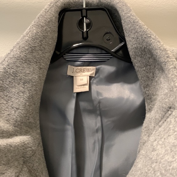 J Crew Stadium Coat In light gray - Picture 2 of 4